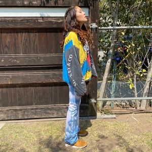 Hudson Bootcut Tie Dye Jeans